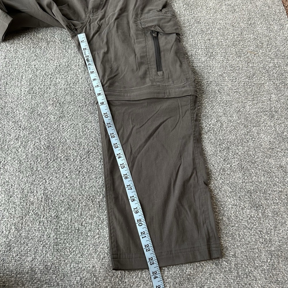 BC Clothing Pants Men 32 X 24 Short Convertible Cargo Shorts Grey New NWT Boys - Picture 6 of 11